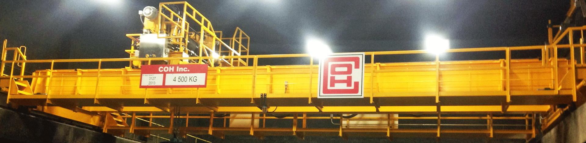Municipal waste handling crane